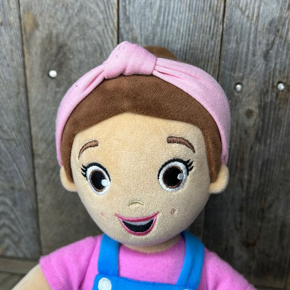 Ms. Rachel Speak & Sing Doll Interactive Plush T.23507 Pink Blue Educational Toy